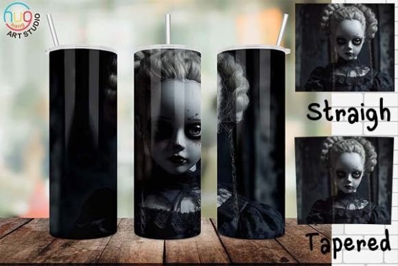 Download Halloween Scary Doll Tumbler,Creepy Doll - Halloween Collection