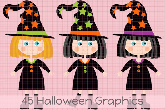 Download 45 Halloween Graphics - Halloween Collection