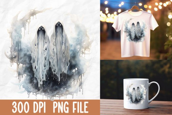 Download Grunge Gothic Spooky Halloween Ghosts - Halloween Collection