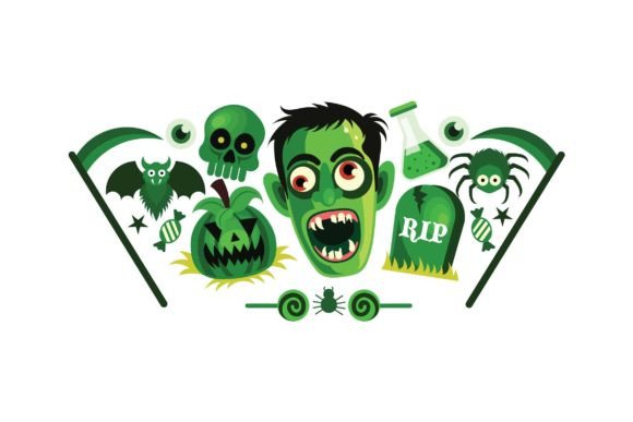 Download Set of Halloween Graphics Vector - Halloween Collection